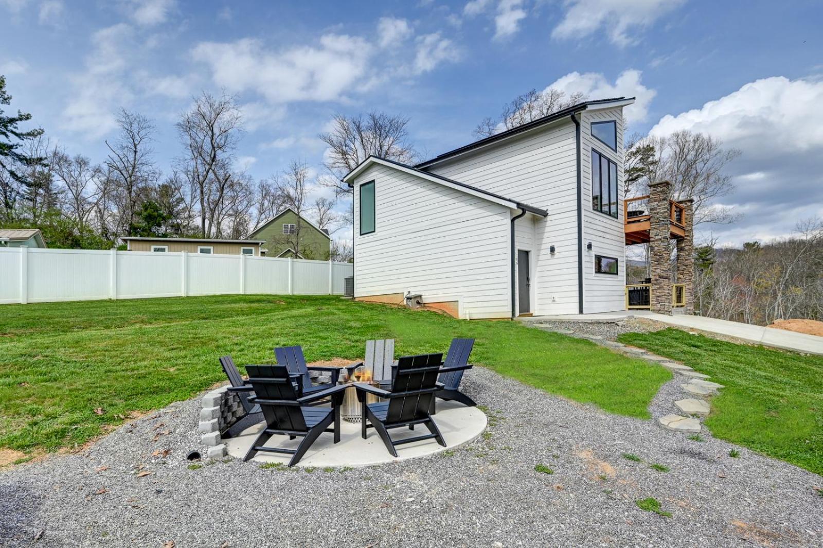Mon Tresor, Modern Mountain Views With Deck Vila Weaverville Exterior foto