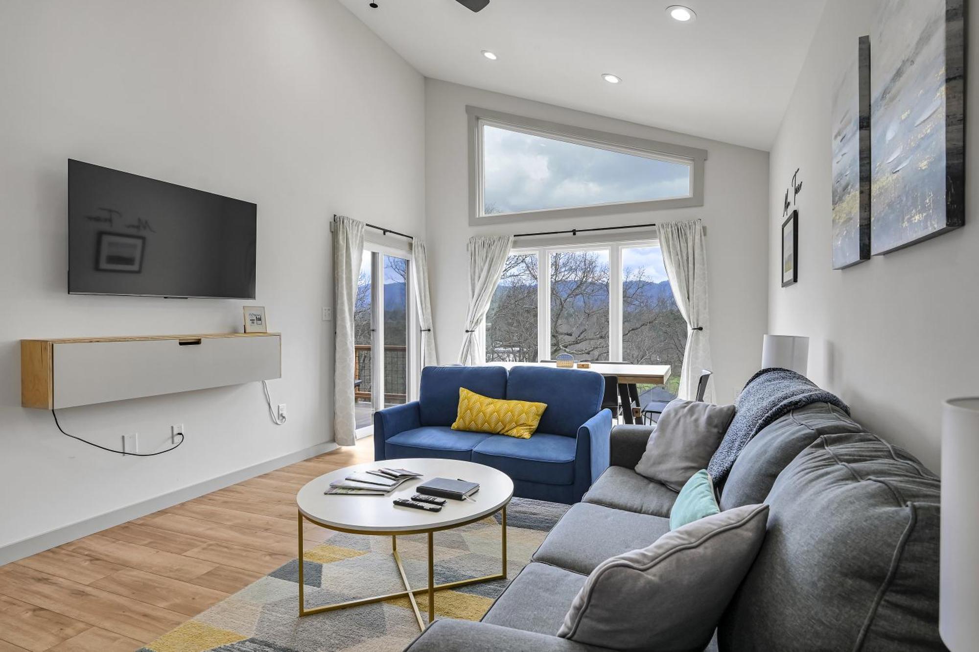 Mon Tresor, Modern Mountain Views With Deck Vila Weaverville Exterior foto