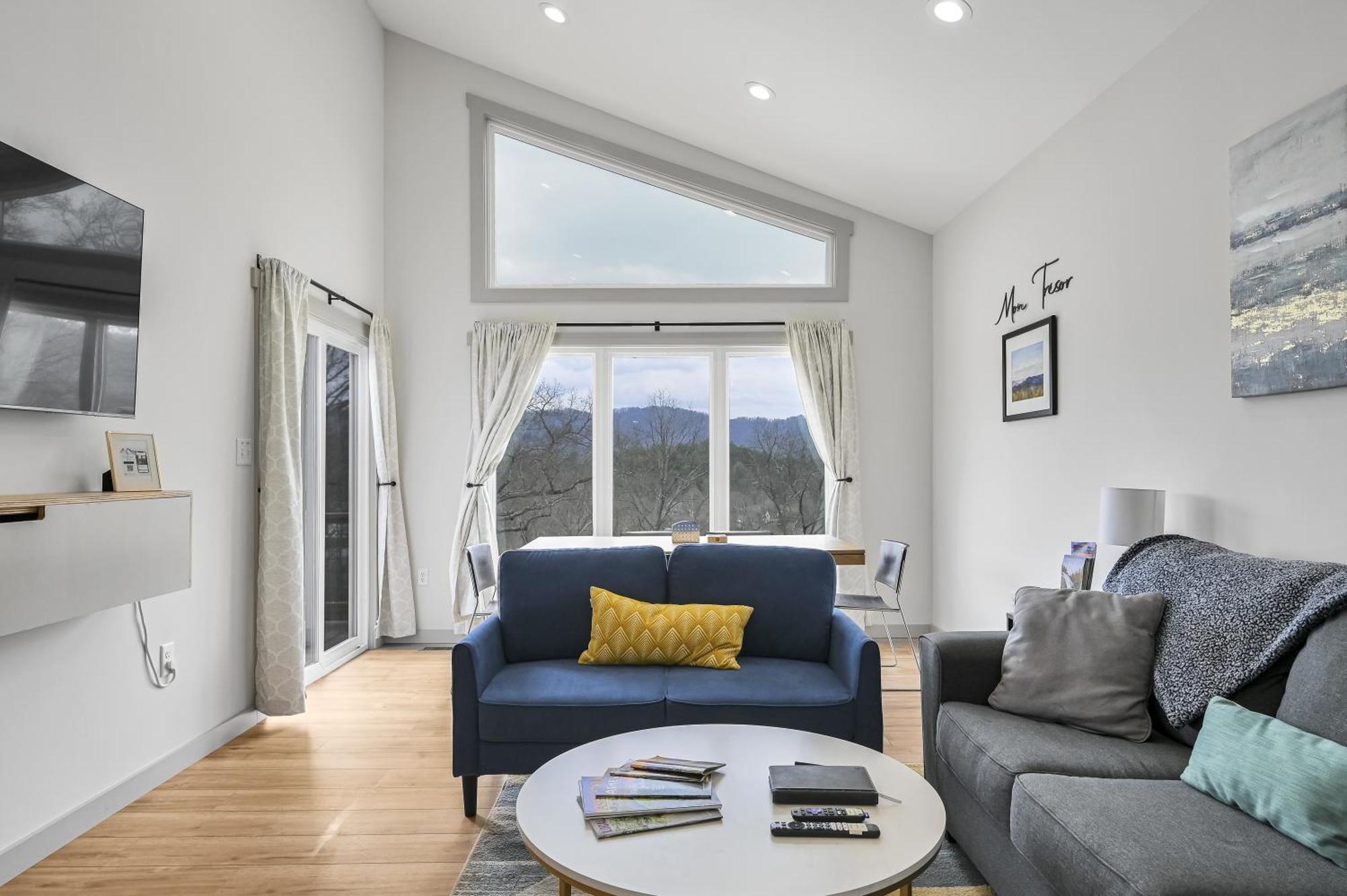 Mon Tresor, Modern Mountain Views With Deck Vila Weaverville Exterior foto