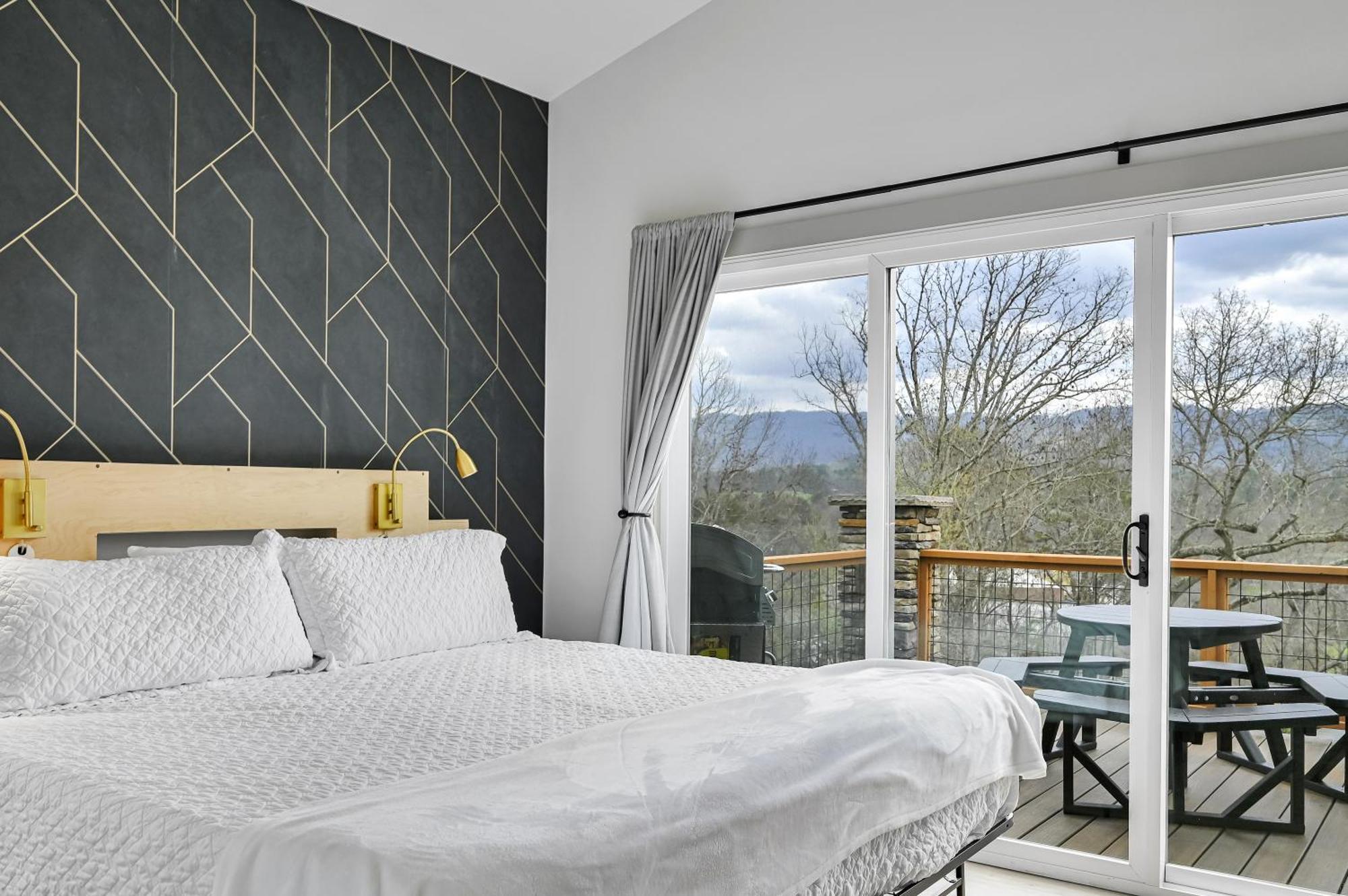 Mon Tresor, Modern Mountain Views With Deck Vila Weaverville Exterior foto